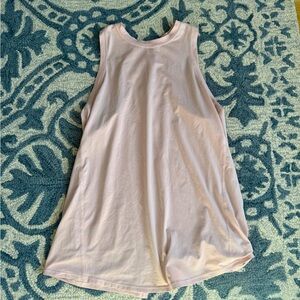Lululemon pink all tied up tank